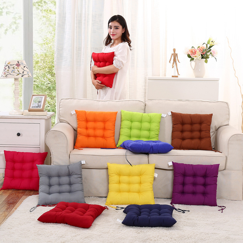 Winter Sofa Student Cushion Thickened Office Chair Cushion Stool Butt Cushion Tatami Dining Chair Cushion