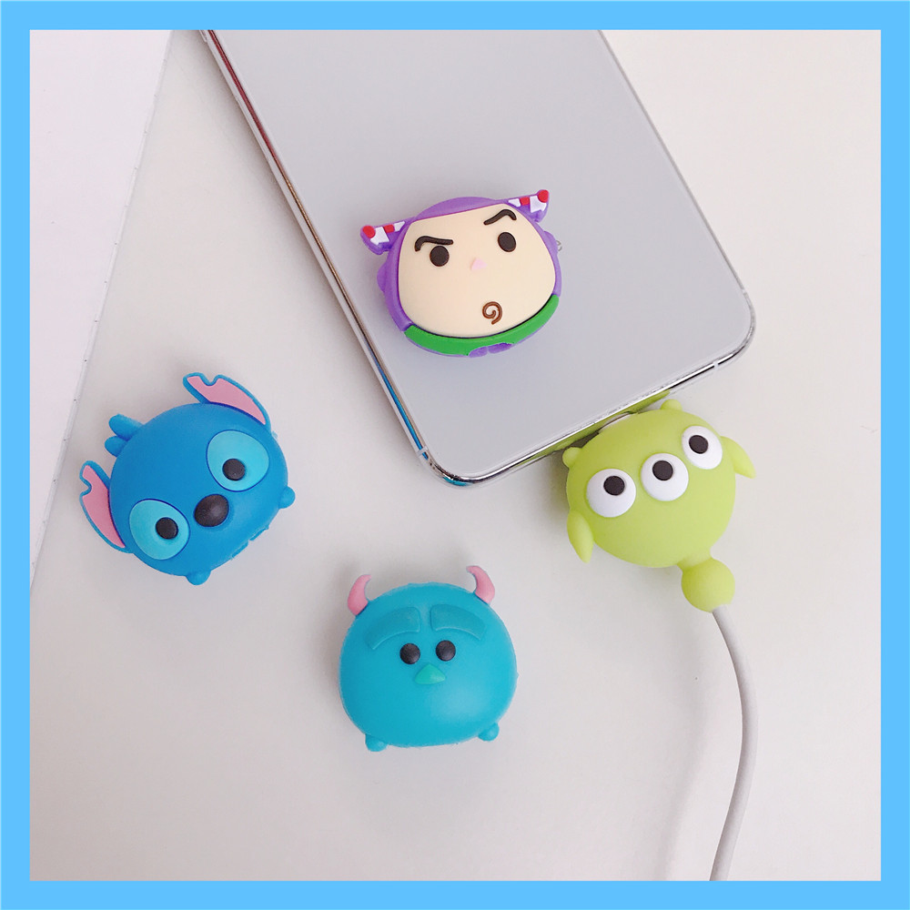 Q version cartoon data cable protective cover for Apple data cable protective cover factory wholesale batch delivery
