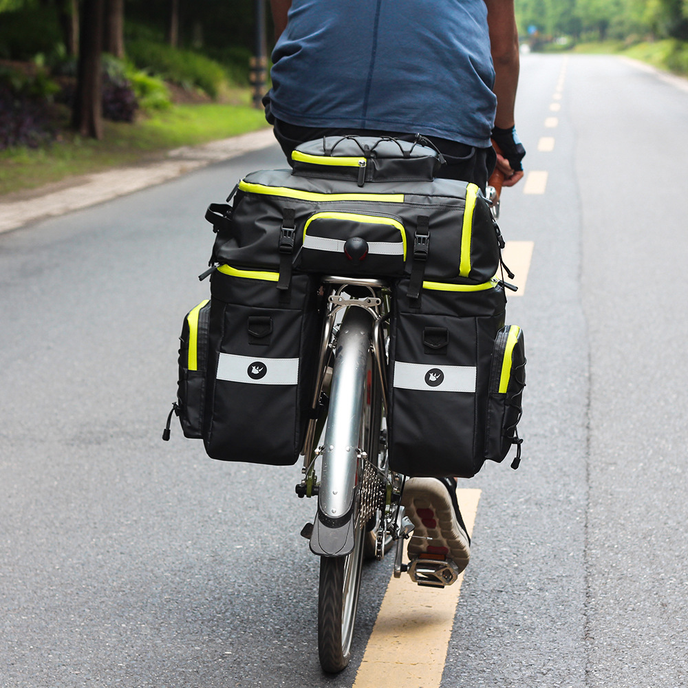 Rhinowalk Rhino Walking Bicycle Bag Three-in-One Multifunctional Rear Shelf Pack Waterproof Bag Cross-Border