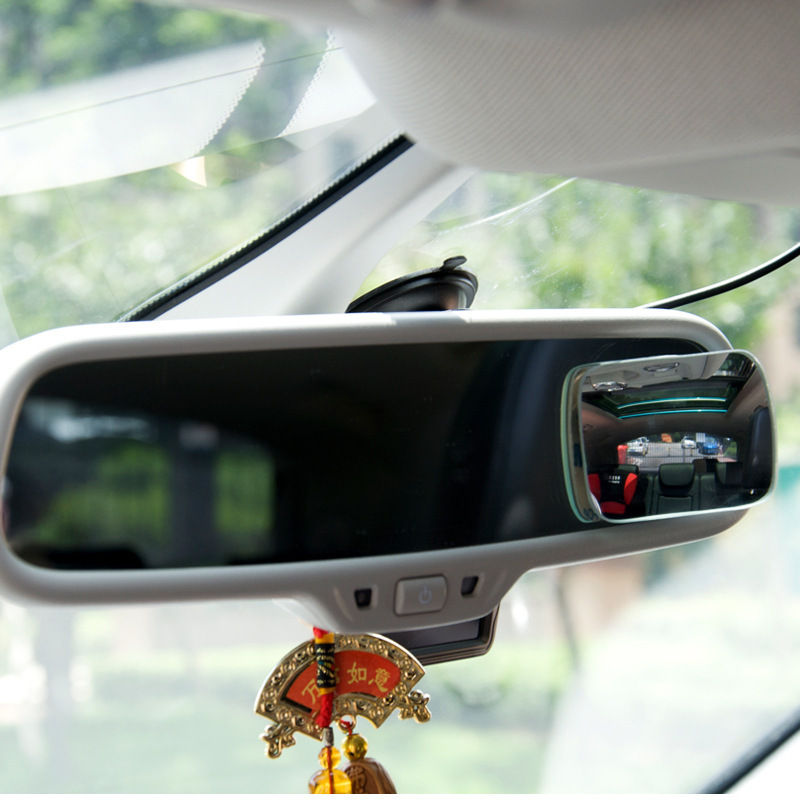 Car small round mirror car mirror HD boreless adjustable blind spot mirror wide-angle auxiliary rearview mirror car special supplies