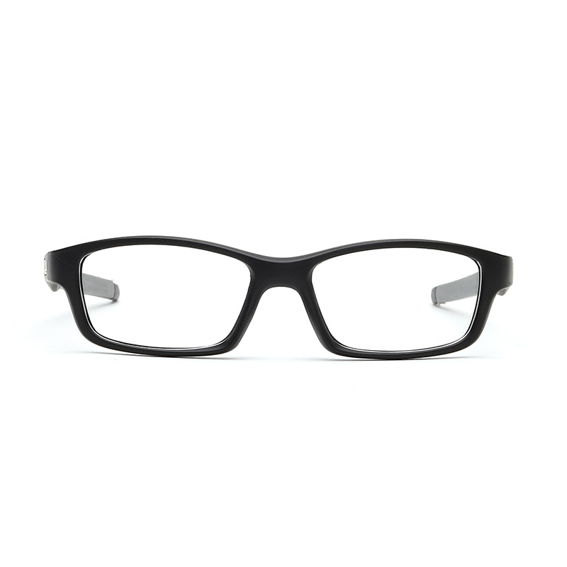 Outdoor sports glasses frame men's football badminton basketball glasses can be equipped with lenses eye frame HD flat lens