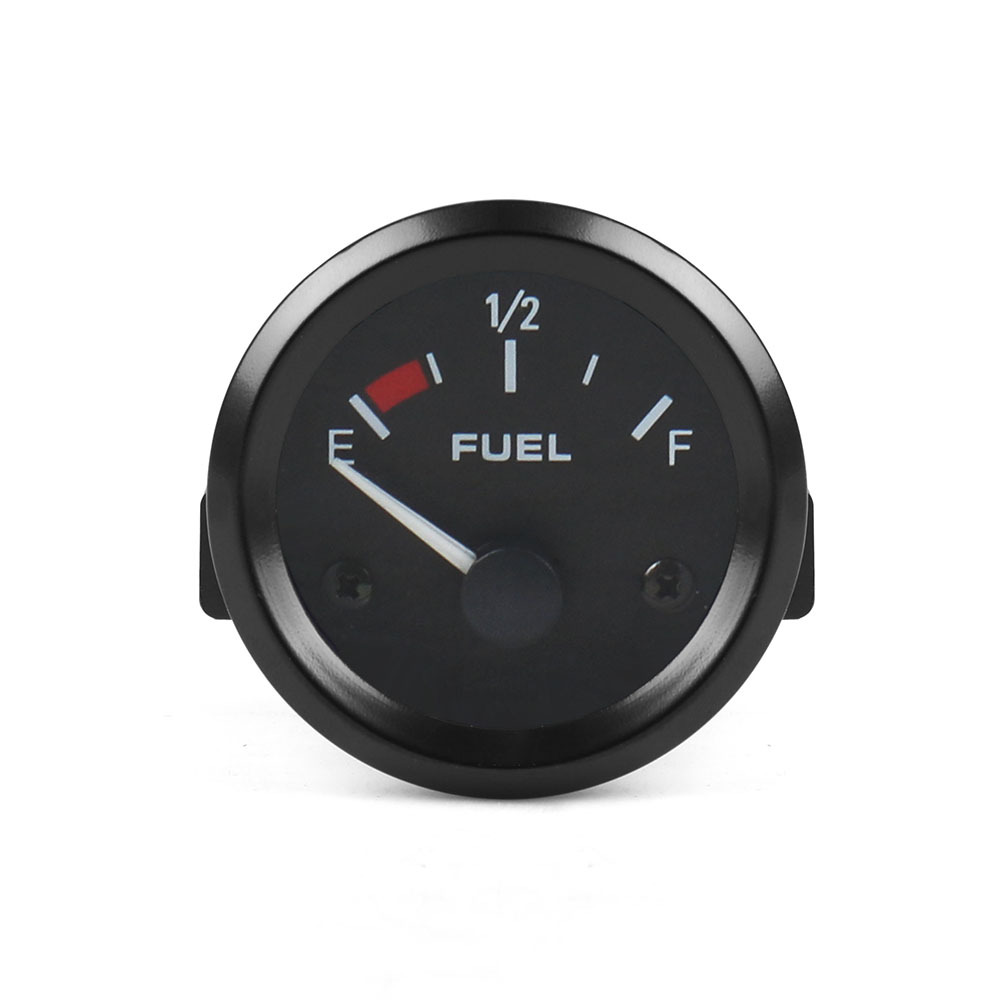 Cross-Border 52mm black-faced precision fuel gauge 12v Universal Oil level gauge with oil float for car modification