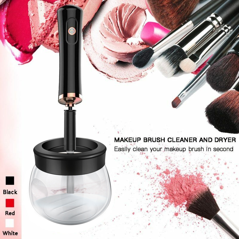 Eyelash wake-up glue device electric brush washer brush washer quick-drying instrument makeup brush cleaner makeup brush cleaning