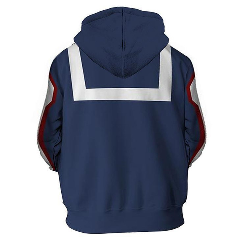 2020 Explosions My Hero College cos Explodes Hero Over Iida Tianzai 3D Printed Hoodie Men and Women