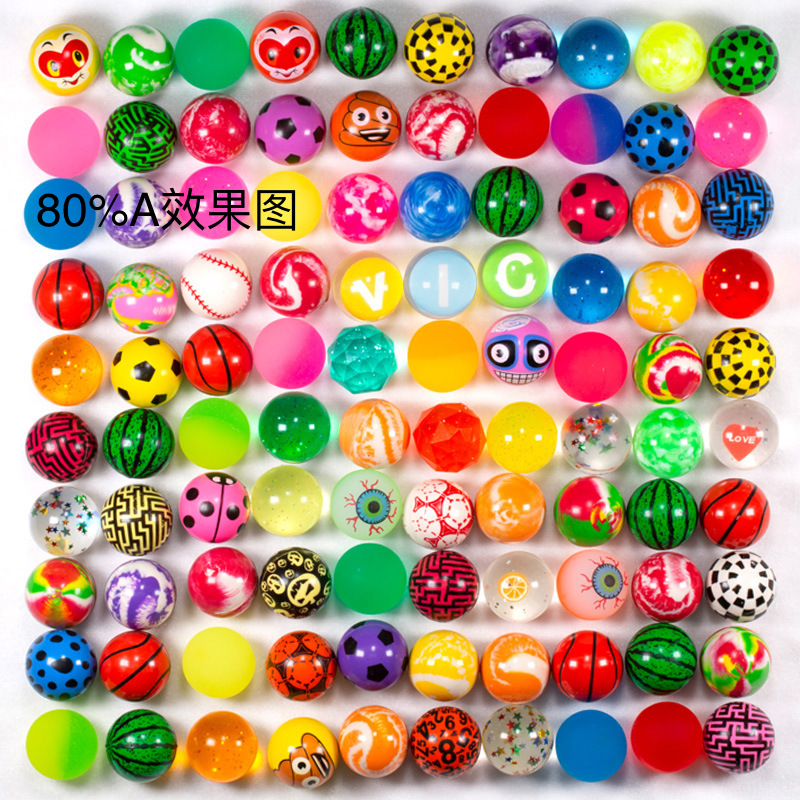 Victor 32 80% A Pinball 20 Years Factory One Dollar Gachapon Machine Bouncing Ball Children's Toys Bouncing Ball