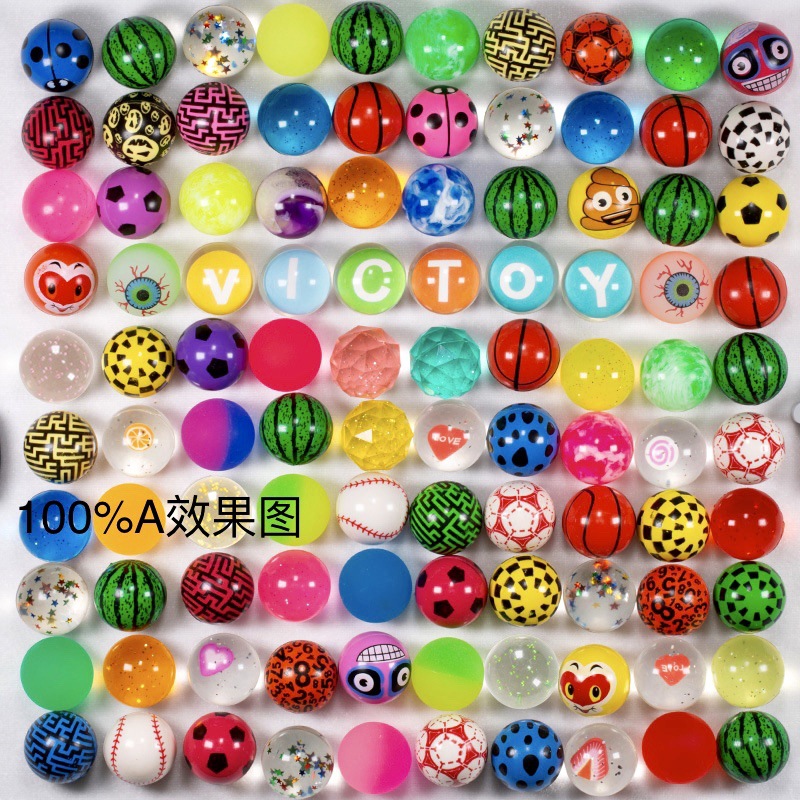 Victor 32 80% A Pinball 20 Years Factory One Dollar Gachapon Machine Bouncing Ball Children's Toys Bouncing Ball