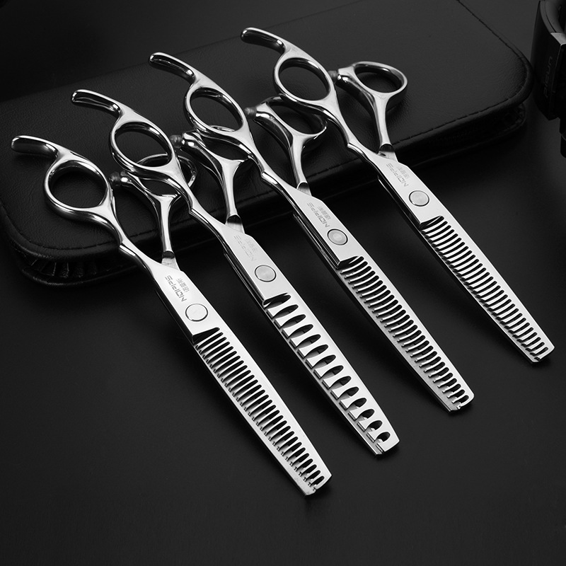 A variety of hair removal professional hairdressing scissors fish bone antlers traceless teeth V teeth teeth scissors flat scissors thin shears broken