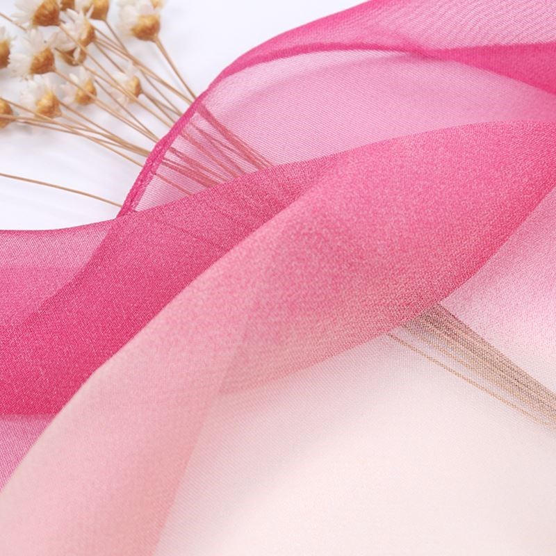 Summer Women's Chiffon Scarf Long Thin Sunscreen Joker Shawl Small Scarf Gradient Scarf Autumn and Winter Wholesale