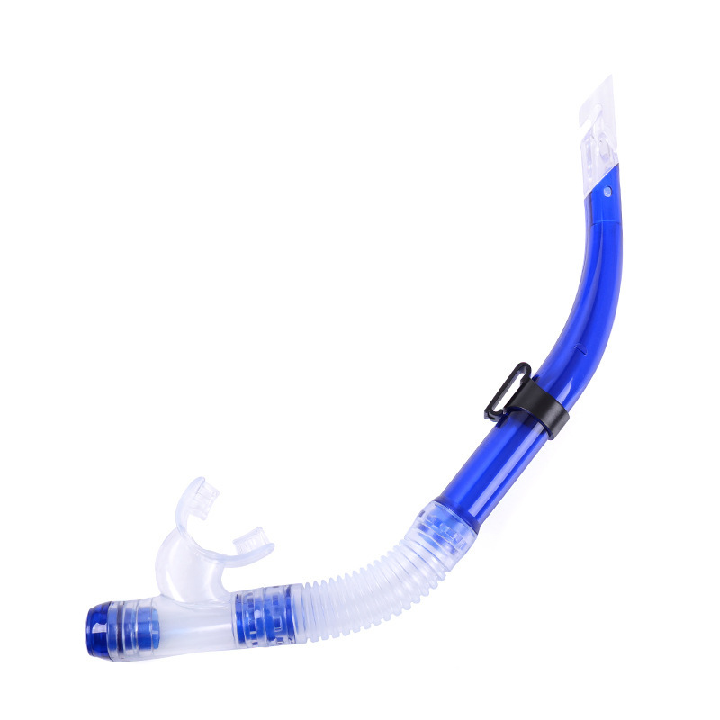 Factory wholesale new snorkeling respirator environmental protection PVC anti-wave semi-dry breathing tube ventilation outdoor diving equipment