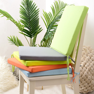 Modern Simple Outdoor Square Sponge Cushion Thickened Solid Color Removable and Washable Sofa Chair Cushion Seat Cushion Wholesale