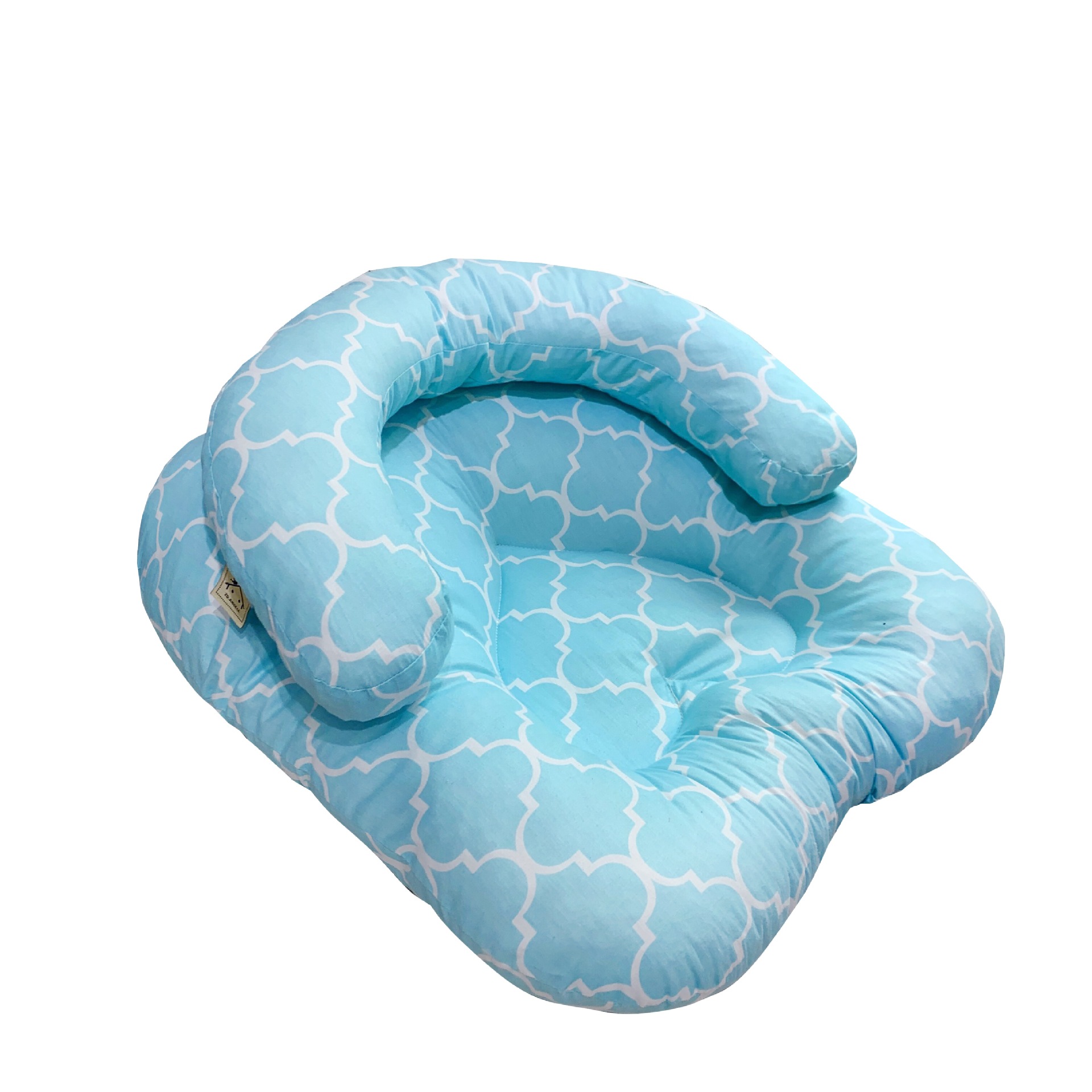 Cross-border Feeding Artifact Baby Breastfeeding Pillow Sloping Mat Anti-Spitting Lying Sleeping Baby Learning to Sit Backrest Pillow Baby Sleeping Mat