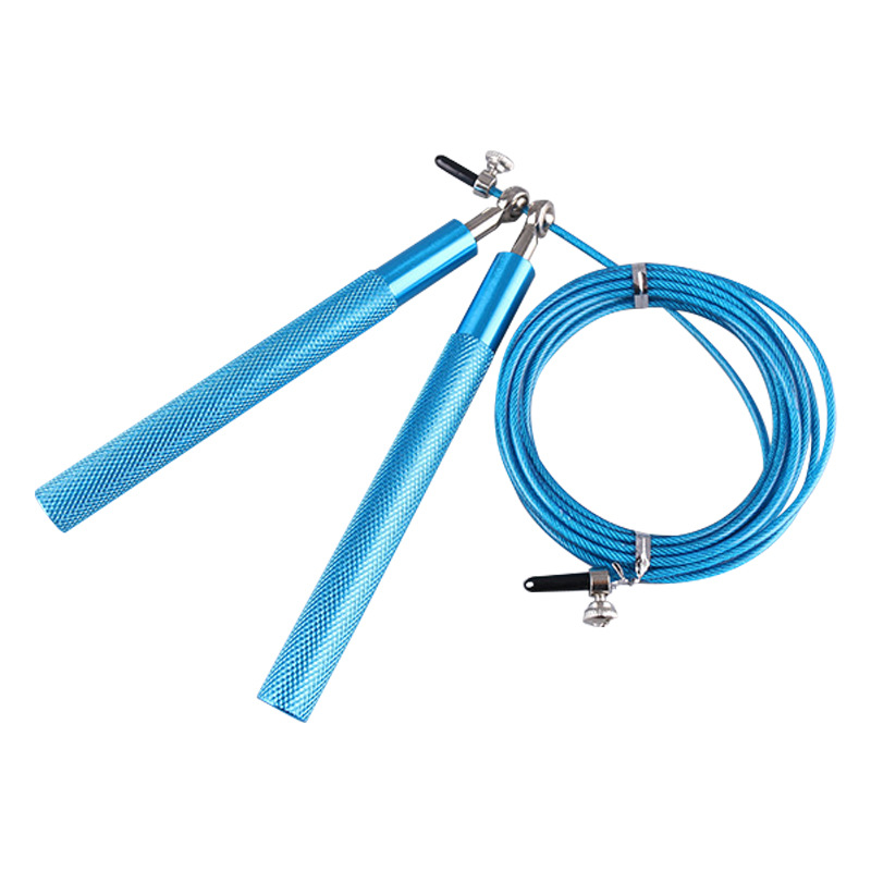Professional skipping rope cross-border fitness sports goods metal skipping rope middle school students training aluminum alloy skipping rope wholesale