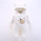 Baby jumpsuit thickened autumn and winter clothes 0 for boys and girls baby ha clothes 1 for newborn autumn clothes winter cotton-padded clothes climbing clothes
