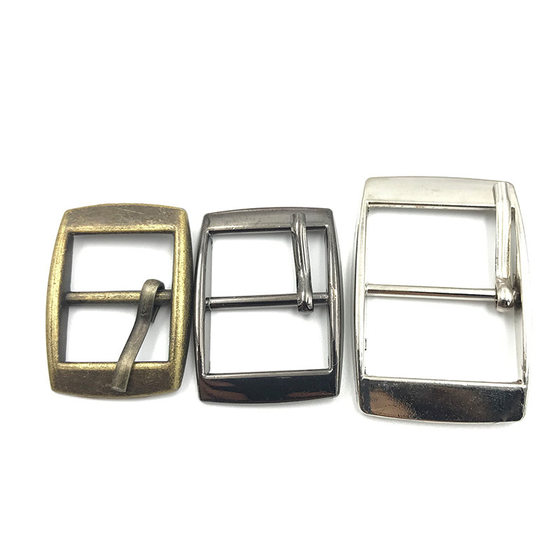 Spot zinc alloy hanging plating with braze shoe buckle head 1.5cm 2cm 2.5cm spot metal day buckle