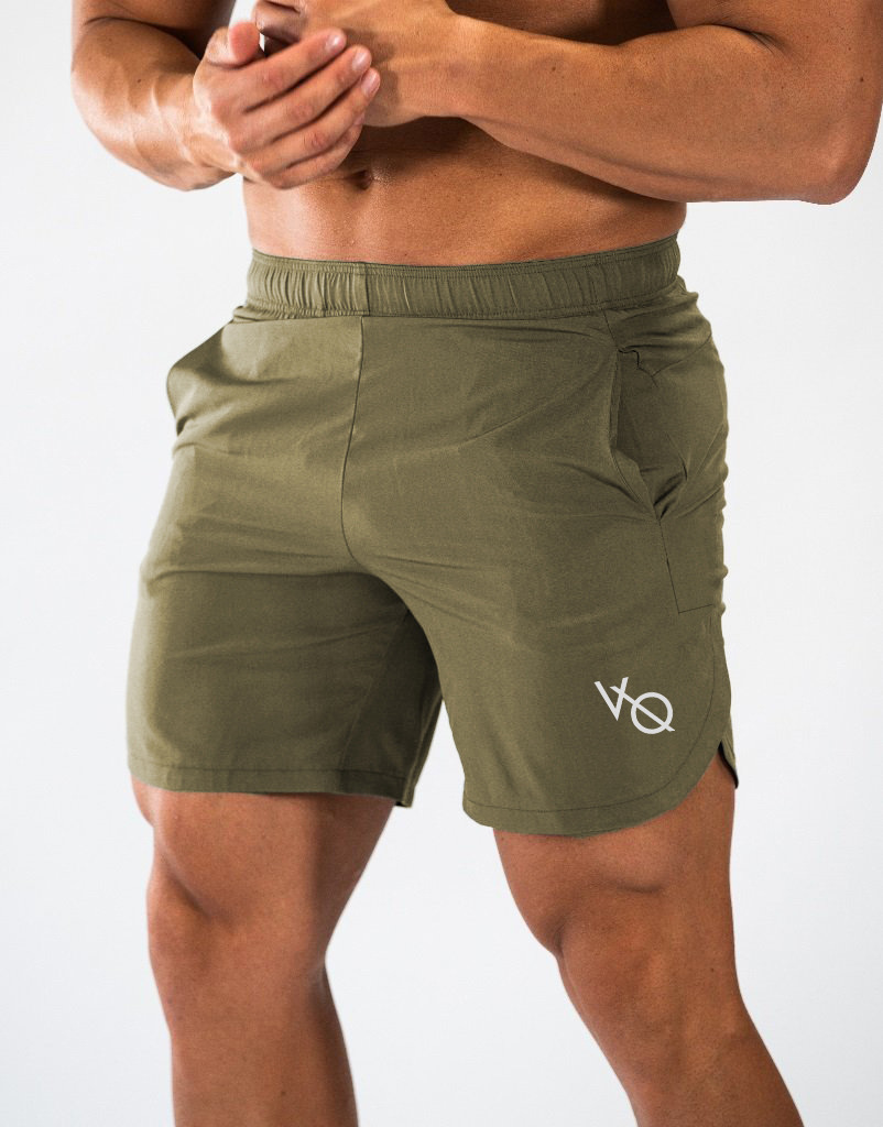 New Muscle European and American Brothers Summer Sports Casual Shorts Men's Trendy Fitness Running Quick-drying Loose Training Pants