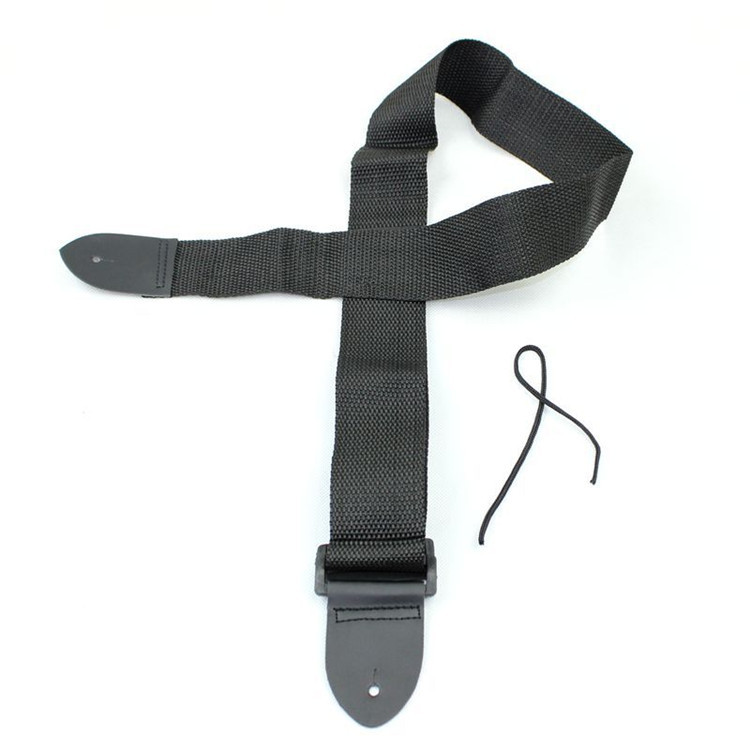 Spot Supply Guitar Folk Guitar Universal Strap Acoustic Guitar Shoulder Strap Black Strap Guitar Strap