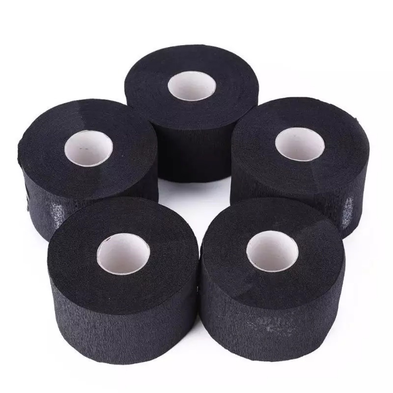Factory wholesale black beauty salon neck paper disposable anti-broken hair neck paper hair dyeing waterproof neck paper