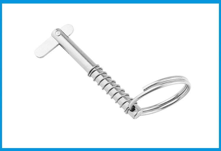 Cross-border spot 5*51mm stainless steel tongue pin stop pin fast and secure quick unloading