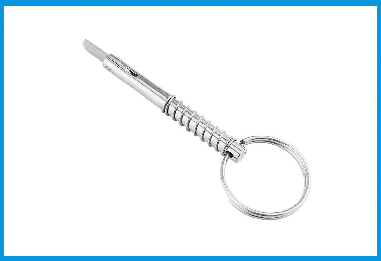 Cross-border spot 5*51mm stainless steel tongue pin stop pin fast and secure quick unloading