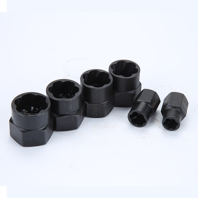 Factory direct new high hardness 13pc broken nut Bolt extraction device broken nut removal tool
