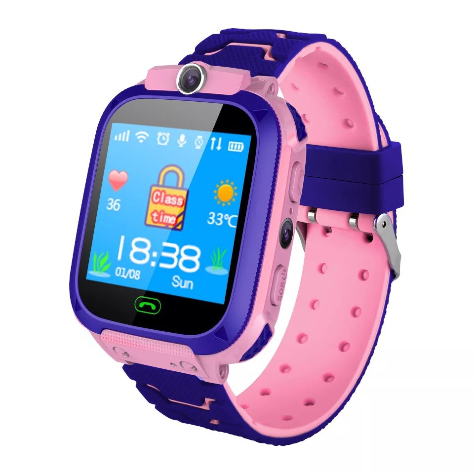Cross-border overseas trade Q12/Q19 children's smart positioning phone watch X01 card call function 4G watch