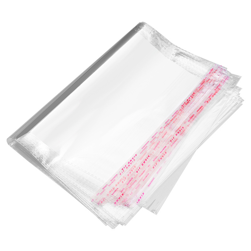 Opp bag factory spot wholesale transparent packaging bag self-adhesive self-sealing bag plastic bag self-adhesive bag