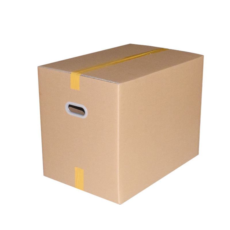 Carton manufacturers large extra hard moving carton wholesale five-layer super hard corrugated carton express packing carton