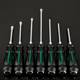 Wholesale percussion screwdriver 7-piece set manual heart-piercing cross flat screwdriver flat plum blossom household auto repair screwdriver