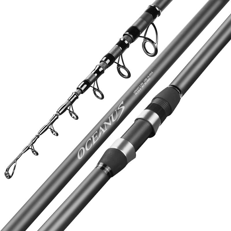 Lin lake sea fishing rod long-distance rod throwing rod suit carbon ultra light suit sea rod silver carp and bighead carp special sea rod fishing rod wholesale