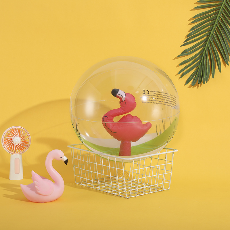 In stock supply ins Internet celebrity ball inflatable unicorn Flamingo Beach ball watermelon orange toy ball