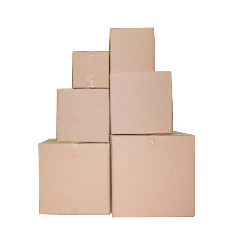 Super hard square carton spot wholesale five-layer thick carton moving express packing carton carton box
