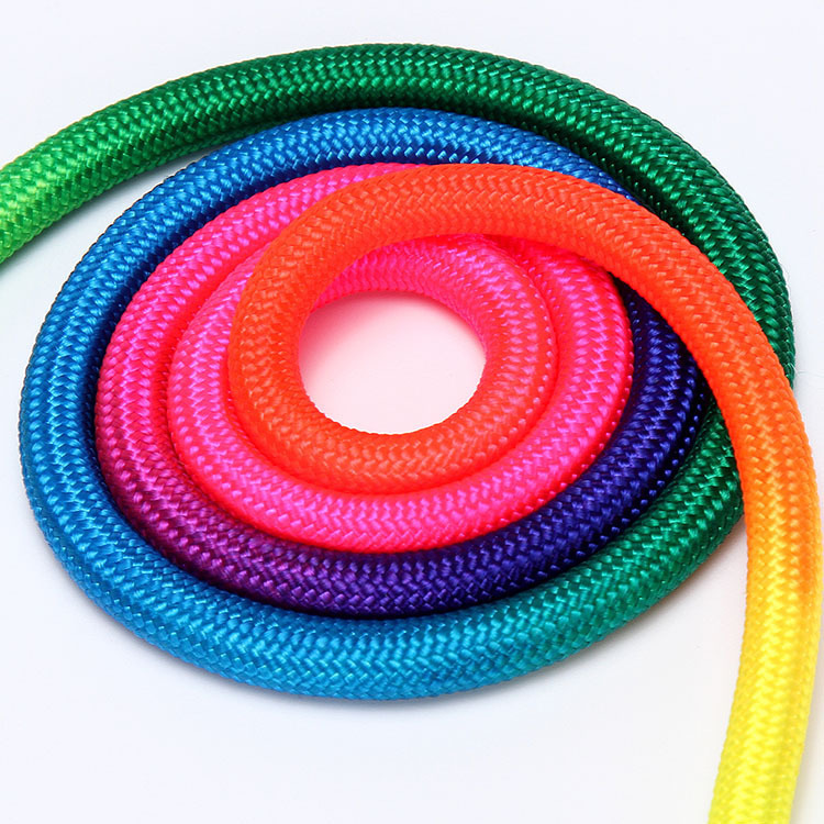 Amazon Explosions Pet Supplies Teddy Small and Medium Dog Colorful Nylon Round Traction Rope 1.2m Dog Walking Artifact