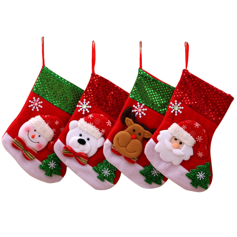 Old Man Christmas Stocking Stereo Christmas Stocking Christmas Stocking Christmas Gift Bag Christmas Decoration Christmas Stocking Decoration