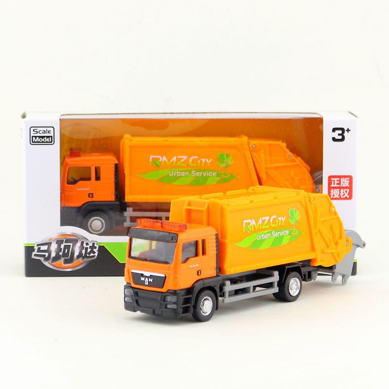 1:64 alloy model Scania Mann engineering truck mixer fire truck container truck
