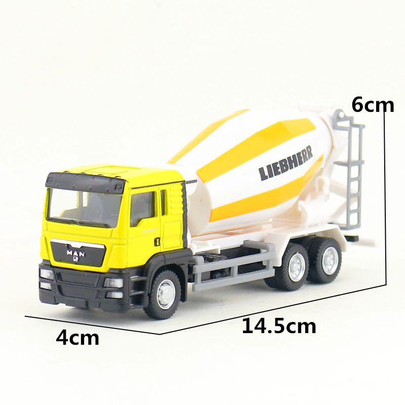 1:64 alloy model Scania Mann engineering truck mixer fire truck container truck