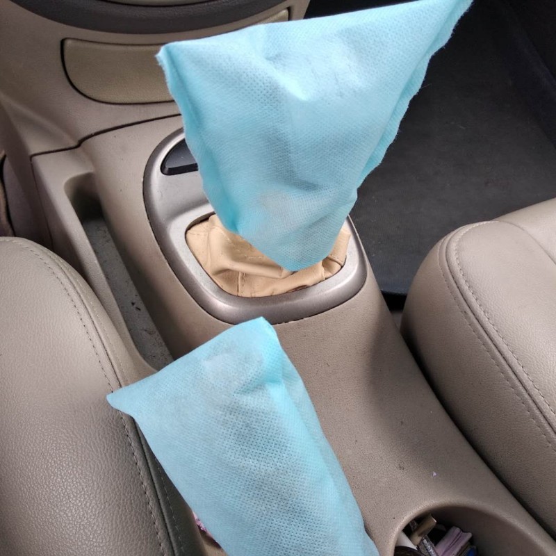 Non-woven car seat cover repair and maintenance 4s car disposable seat cover cloth cover steering wheel cover wave stick gear