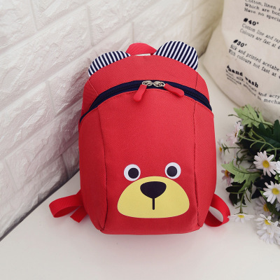 Wholesale Bear 1-3 years old anti-lost schoolbag cartoon boys and girls children kindergarten small class backpack portable