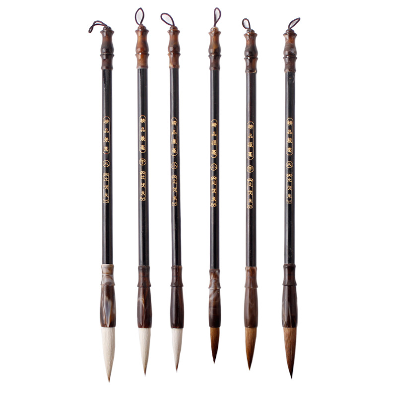 Biyoumi student boutique weasel writing brush and writing brush for beginners calligraphy training class practice writing brush