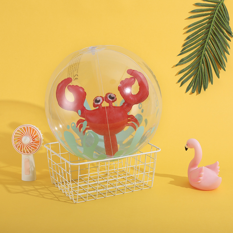 In stock supply ins Internet celebrity ball inflatable unicorn Flamingo Beach ball watermelon orange toy ball