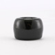 Unprinted black toothbrush holder