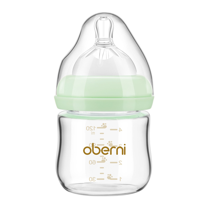 Obenie Newborn Baby Bottle Drinking Water Juice Borosilicate Glass Baby Bottle Newborn Brand Maternal and Infant Products