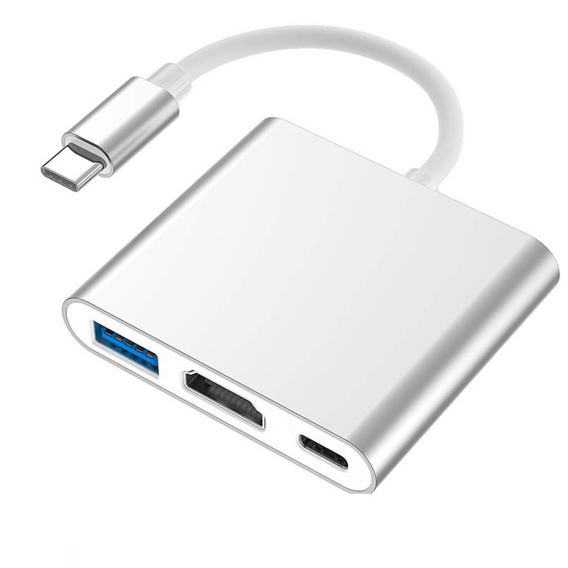 Type-c-hdmiアダプタノートUSBハブswithコンバータ携帯電話type拡張ドック|undefined