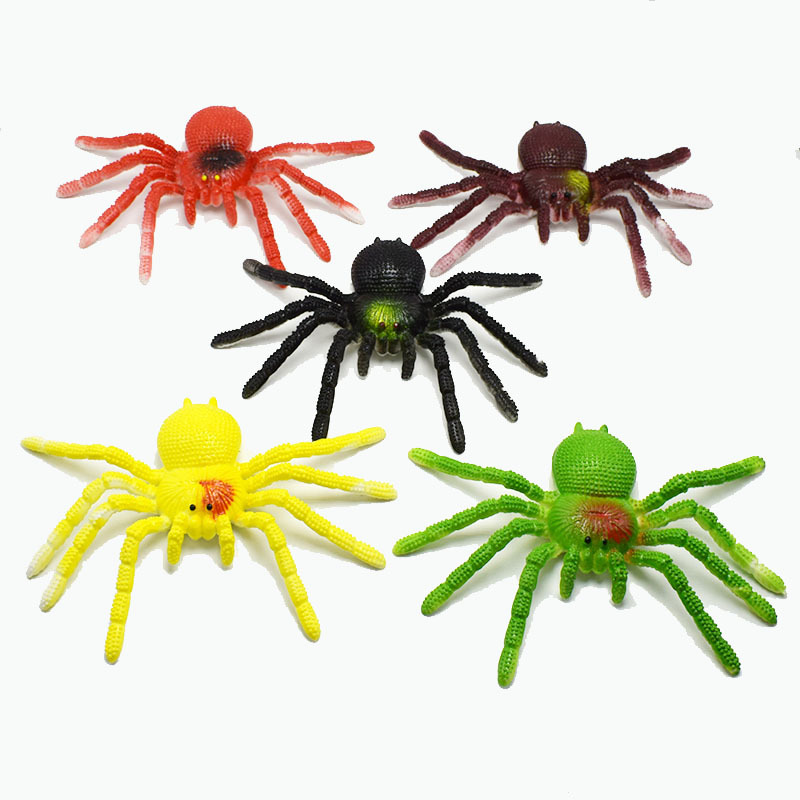 Factory direct TPR spider lizard goldfish animal model toys prank scary toys wholesale