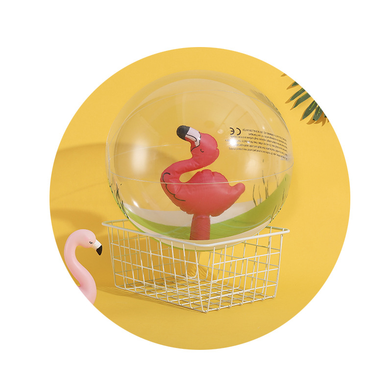 In stock supply ins Internet celebrity ball inflatable unicorn Flamingo Beach ball watermelon orange toy ball