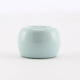 Unprinted blue toothbrush holder