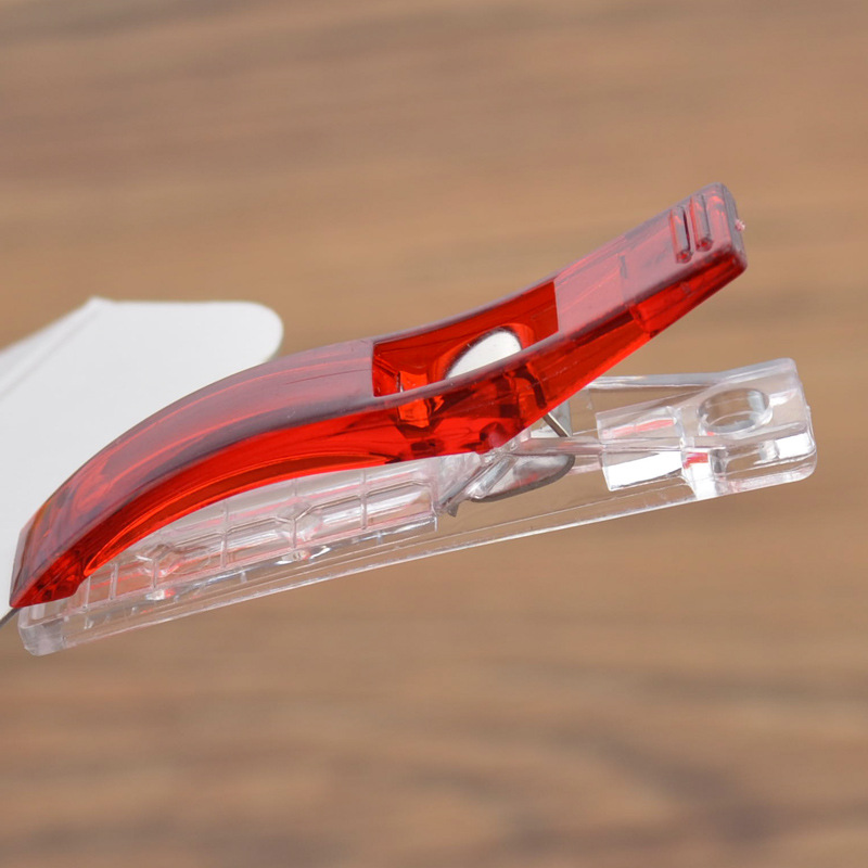 Cross-Border special for small, medium and large strong side clip color plastic axe clip long tail clip patchwork sewing clip