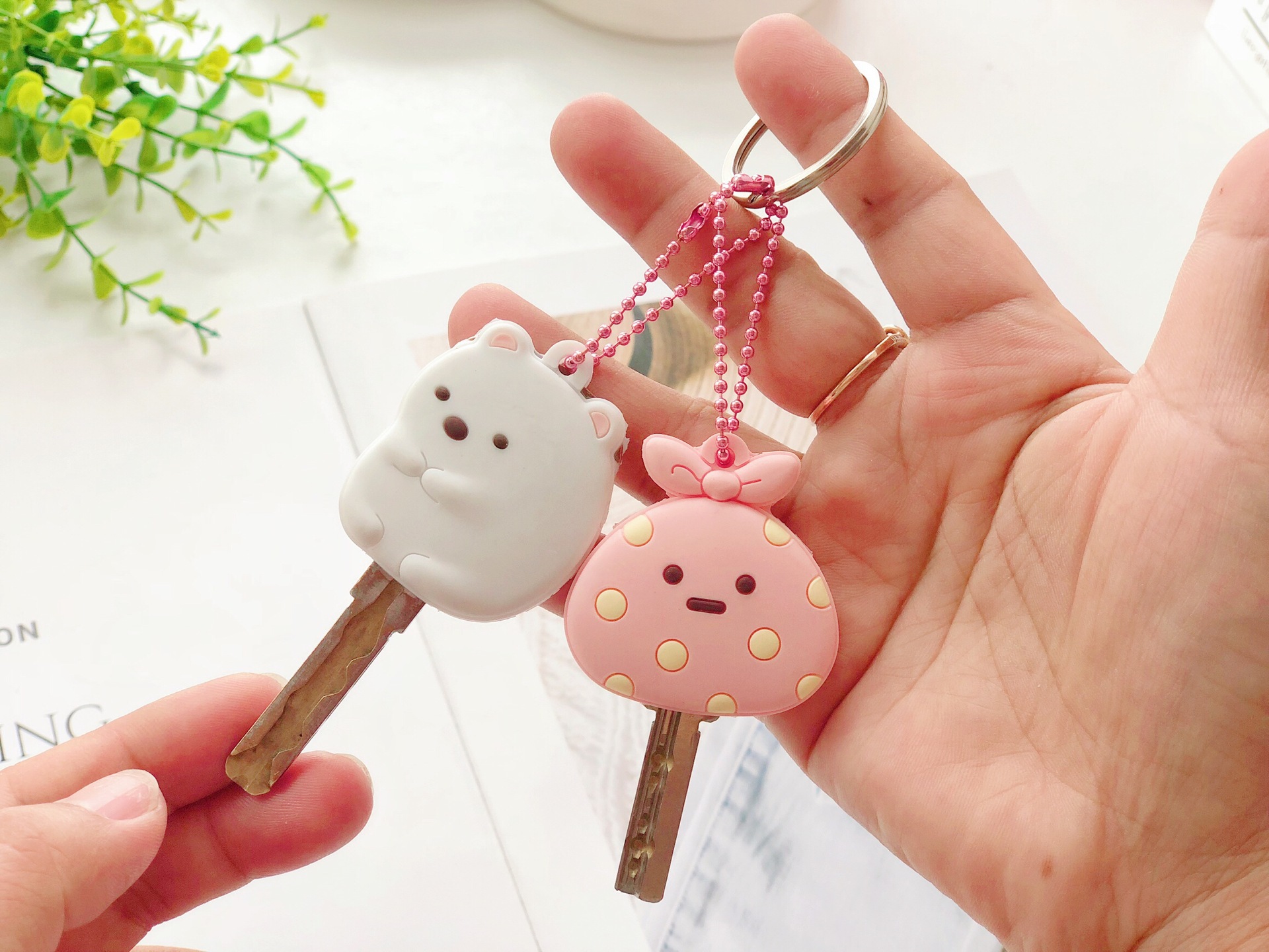 Cat Key Set Merlot Jingle Key Set Totoro 2 Pack Key Chain