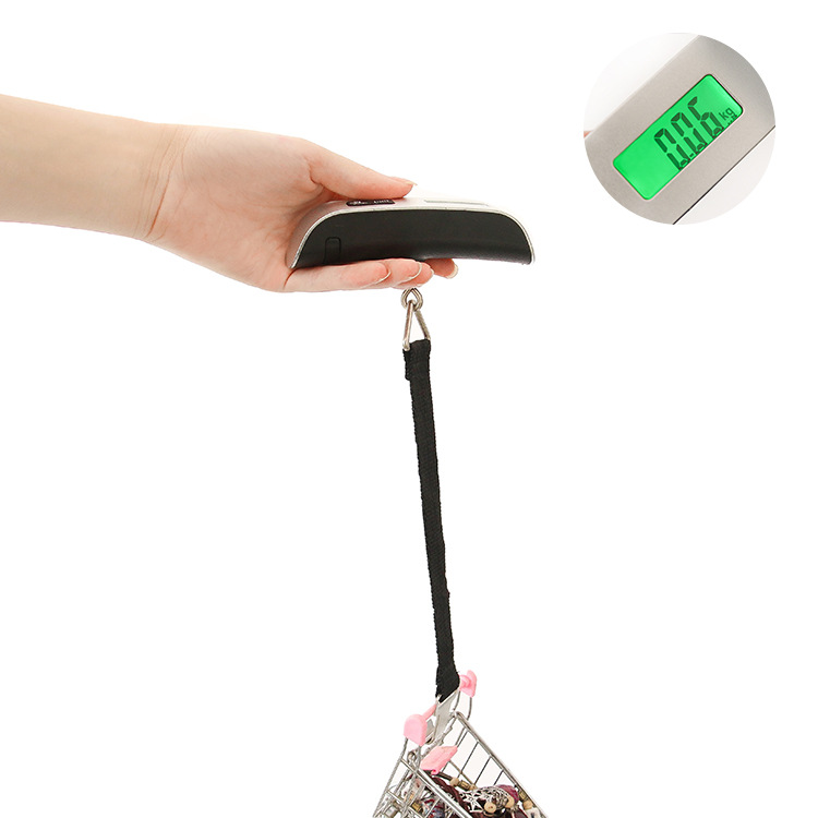50kgT-shaped express scale cross-border supply mini portable luggage luggage scale portable scale digital electronic scale