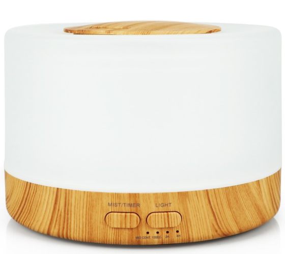 Aromatherapy machine household mini unprinted 500ml 700ml colorful diffuser ultrasonic essential oil fragrance humidifier