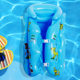 Factory supply PVC children inflatable swimwear children's life jacket buoyancy vest can be made factory direct sales